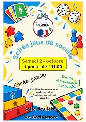 soirée jeux de société