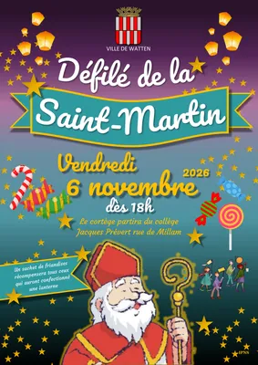 Défilé de la Saint-Martin à Watten