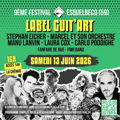 9ème festival Label Guit'art