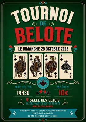 Tournoi de belote