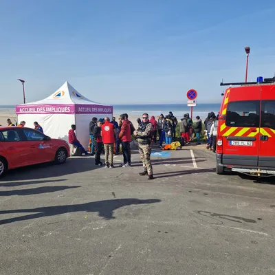 Le ministre de l'Intérieur Laurent Nuñez à Loon-Plage et Zuydcoote...