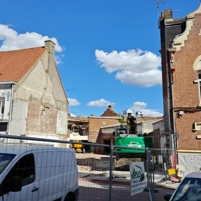 Hazebrouck : déconstruction de la friche Grand-Place pour la...