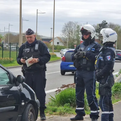 Fin de rodéo à Grande-Synthe : chute, interpellation et moto saisie