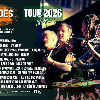 Gravelines : Le Comrades Irish Band en concert samedi