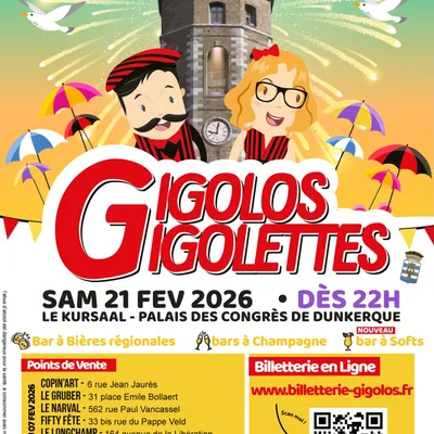 Dunkerque : les Gigolos Gigolettes envahissent le Kursaal 