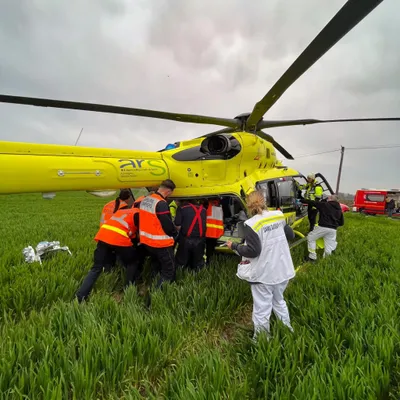 Un jeune cycliste de 11 ans héliporté à l'hôpital après un...