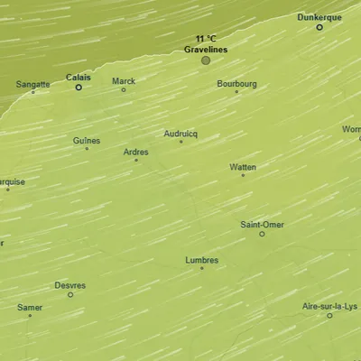 Météo  : coup de vent, orages sur le Nord Pas de Calais