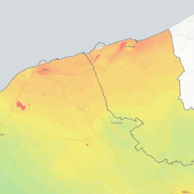 Nord-Pas-de-Calais : un ciel bleu ... mais pollué