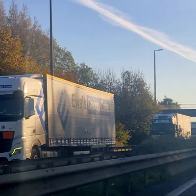 Sorrus : collision entre deux poids lourds sur l'A16
