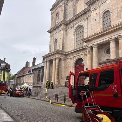 Boulogne-sur-Mer : un important dispositif de secours à la Basilique 