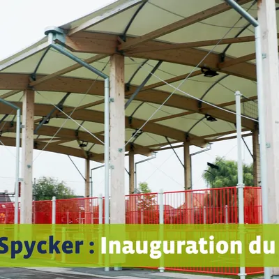 Spycker : un nouveau city stade couvert pour les habitants