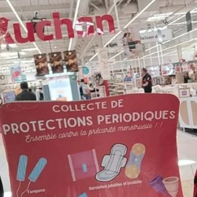 Longuenesse : une collecte de protections périodiques à Auchan