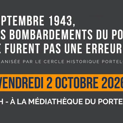 Le Portel : Conférence vendredi sur les bombardements de septembre...