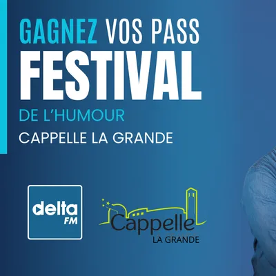 Gagnez vos pass pour le festival de l'humour de Capelle la Grande