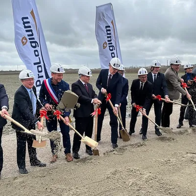 Dunkerque : premiers coups de pelles pour l'usine Prologium