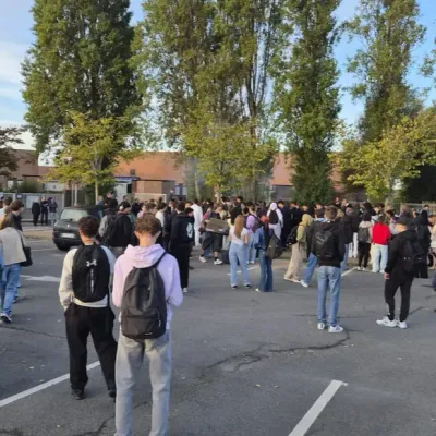 Mobilisation des lycéens :  28 interventions des pompiers pour...