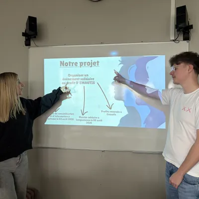 Longuenesse : les élèves du LYPSO organisent une marche de...