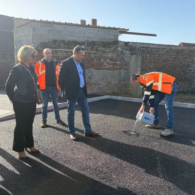 Thérouanne : 16 nouvelles places de parking pour la maison de la...