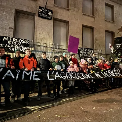 Boulogne-sur-Mer : une dernière avant les fêtes pour les agriculteurs