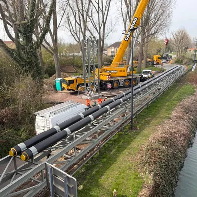 Arques : l'extension du réseau de chaleur de la CAPSO a franchi le...