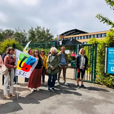 Grande-Synthe : le collège Anne Franck perd son local dans le...