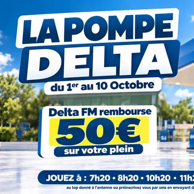 Delta FM rembourse votre carburant ! 
