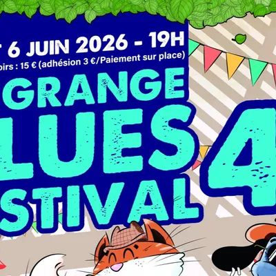 Vieille-Eglise : La Grange Blues Festival #4 les 5 et 6 juin