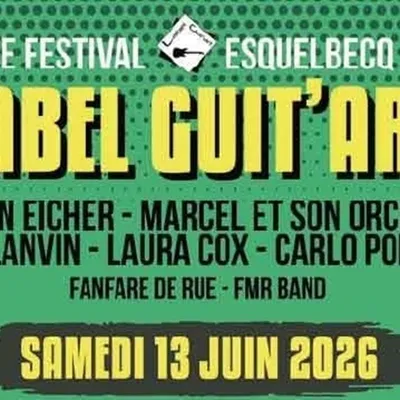 Esquelbecq : 9ème Festival Label Guit'Art à Esquelbecq samedi 13 juin