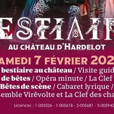 Condette : Le Bestiaire au Château d'Hardelot ce samedi après-midi