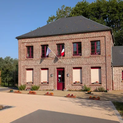 Quiestède : aménagements autour de la mairie, restauration de la...