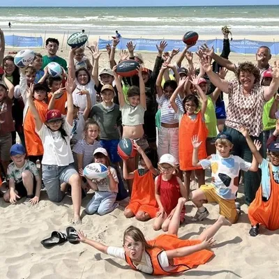 Venez transformer l'essai du beach rugby avec le club de...