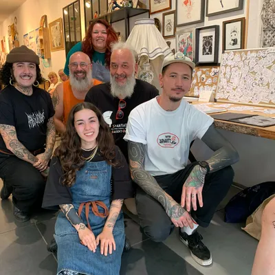 Les tatoueurs ont du cœur à Boulogne-sur-Mer, exemple avec Ancre...