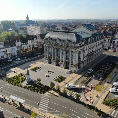 Calais : de l’art, de la curiosité, du vert, la future place Albert...