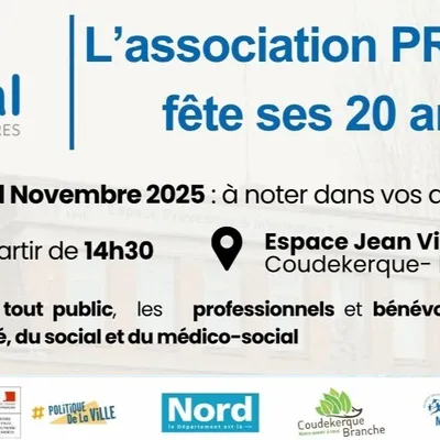 Coudekerque-Branche : Preval fête ses 20 ans vendredi 21 novembre