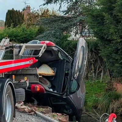 Clairmarais : une automobiliste transportée à l'hôpital après la...