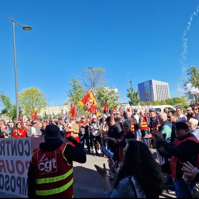 Dunkerque : travailleurs d'Arcelor Mittal, personnel hospitalier,...