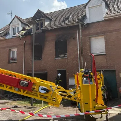 Incendie à Guînes : un appel aux dons pour une famille qui a tout...