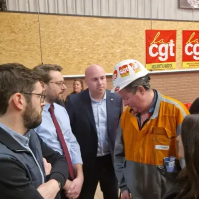 Nouveau four électrique à ArcelorMittal Dunkerque : tout le monde...