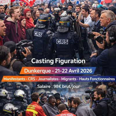 Baron noir à Dunkerque :  Canal+ à la recherche de nouveaux figurants