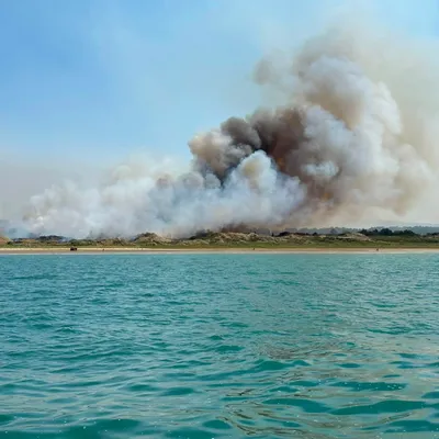 De terribles incendies en cours entre Dannes et Hardelot