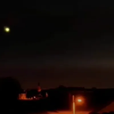 C'était quoi cette énorme boule de feu visible dans le ciel de la...