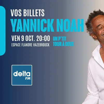 Gagnez vos places pour le concert Yannick NOAH 