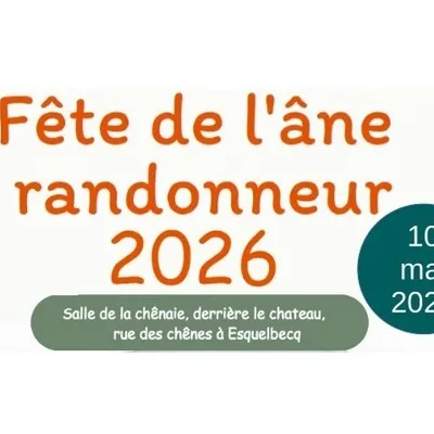 Esquelbecq : La Fête de l'âne randonneur ce dimanche 10 mai