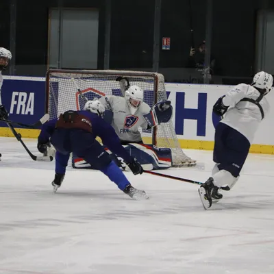 Hockey-sur-glace : l'équipe de France est arrivée à Dunkerque pour...