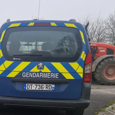 Fréthun : trois blessés dans une collision, dont deux gendarmes