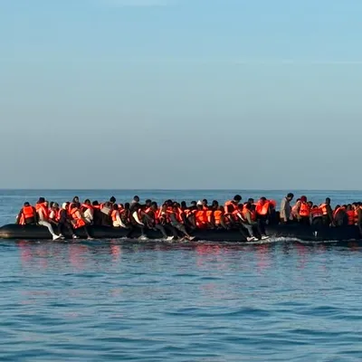Berck-sur-Mer : 150 exilés piégés en mer dans un pneumatique crevé