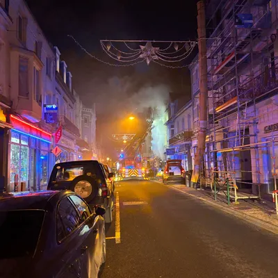 Wimereux : un incendie s'est déclaré à la chocolaterie de Beussent
