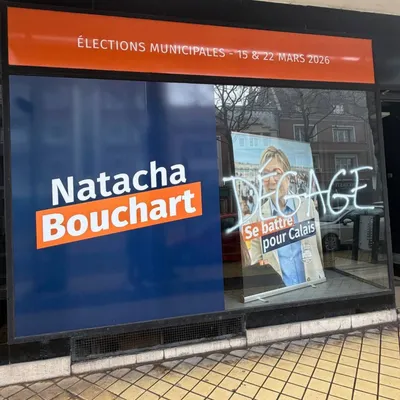Calais : la permanence de Natacha Bouchart taggée