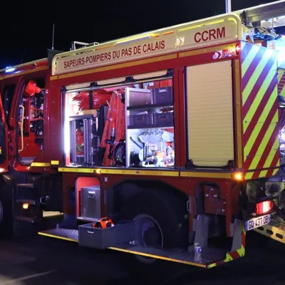Un incendie a frappé une friterie à Coquelles