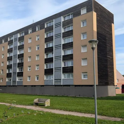 Saint-Omer : les espaces publics autour des résidences du quartier...